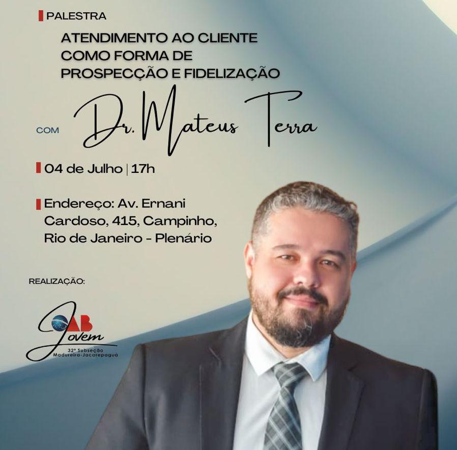 Palestra : Atendimento ao Cliente como forma de Prospecção e Fidelização. 