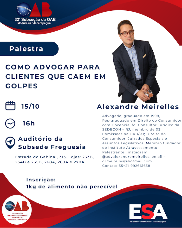 15/10 - Como Advogar Para Clientes Que Caem em Golpes.