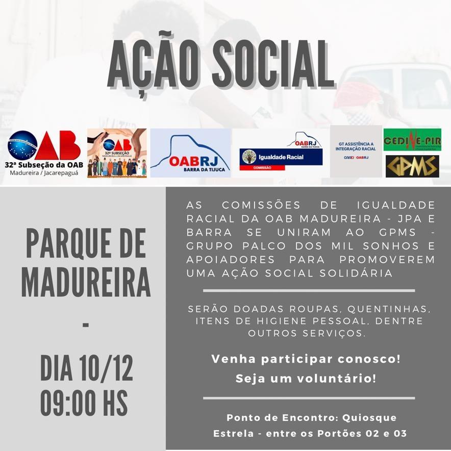 Ação Social  - 10/12