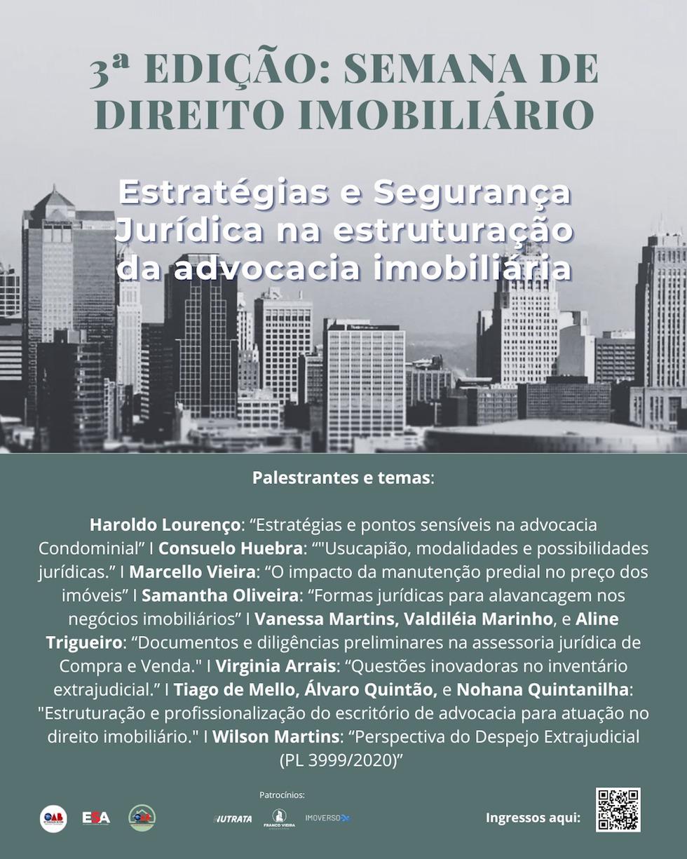 Semana de Direito Imobiliário - 3ª Edição