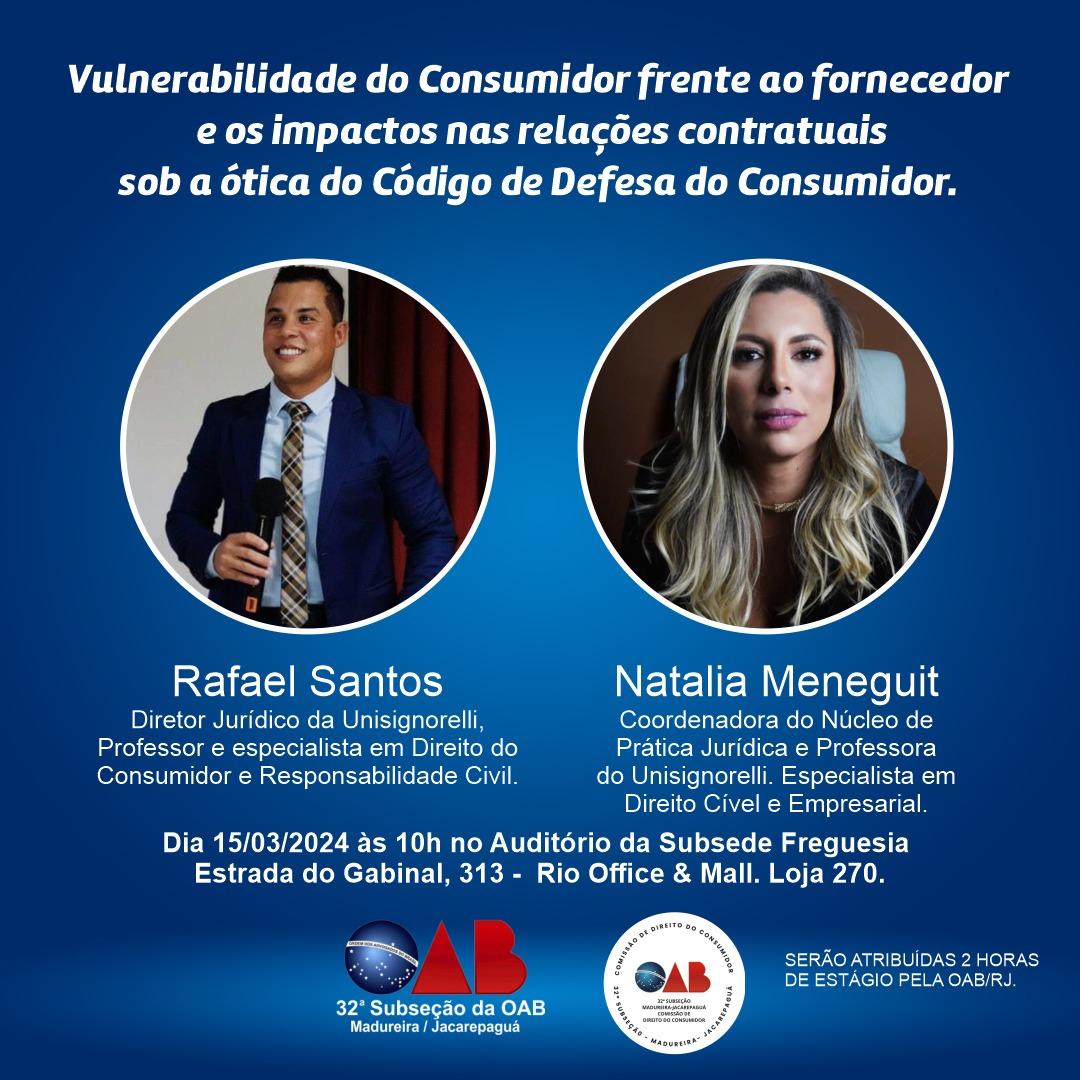 15/03 - Vulnerabilidade do Consumidor frente ao fornecedor ....